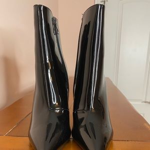 Black Patent Boots